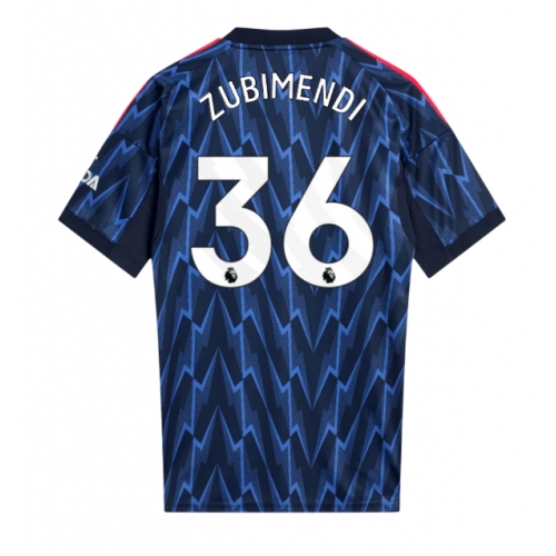 Billige Fotballdrakt Arsenal Martin Zubimendi #36 Replika Bortedrakt 2025-26 Kortermet Billige Fotballdrakt Arsenal Martin Zubimendi #36 Replika Bortedrakt 2025-26 Kortermet